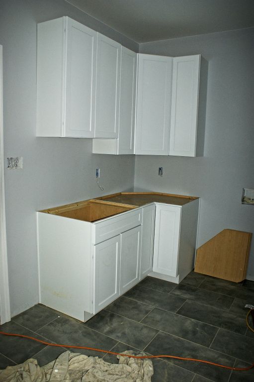 Laundry room cabinets